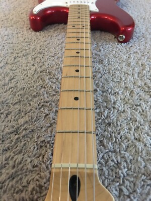 メカニック　Fender Stratocaster アップルレッド Fender Japan Stratocaster St-362 Electric Guitar Candy Apple