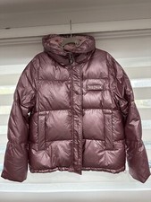 Kenzo Quilted Puffer Down Jacket, Metallic Pink