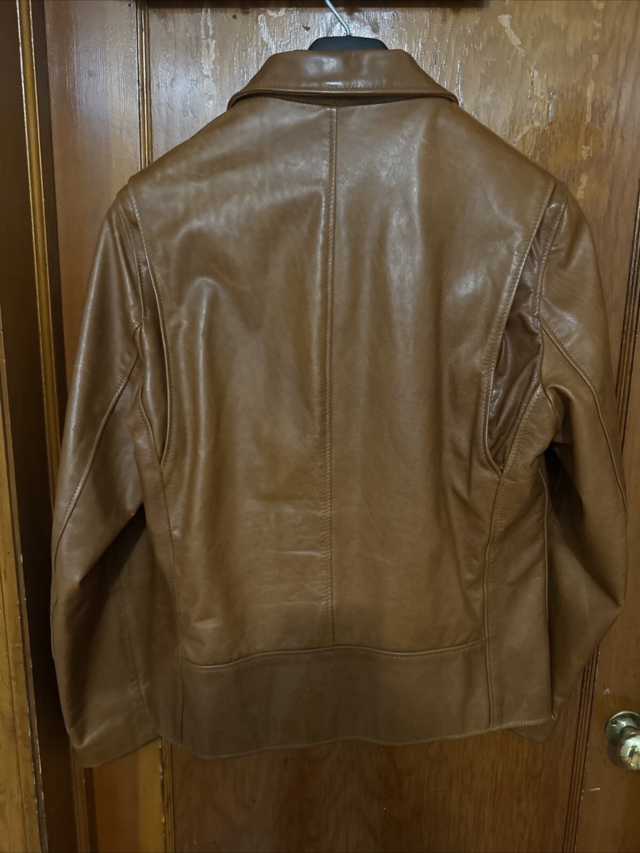 トップス SCHOTT/ OLD HICKORY VSET/ L VINTAGE Schott NYC Men's Brown Leather Jacket Size 44 | eBay