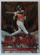 2022 Donruss Unleashed VECTOR #UL-10 Yordan Alvarez   M13