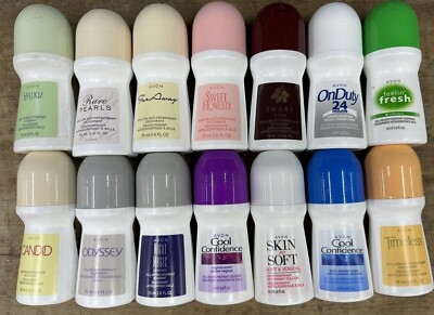 12- AVON DEODORANT ROLL ON 2.6 OZ 75ML, You choose Scent