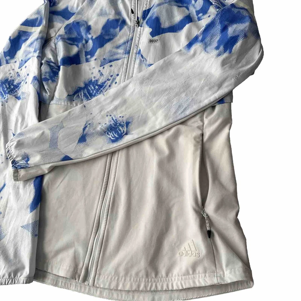 Adidas Ultra Gráfica Chaqueta para Correr Impermeable Chaqueta para Lluvia Nueva con Etiquetas CF9880 Talla S Foto 4 de 4