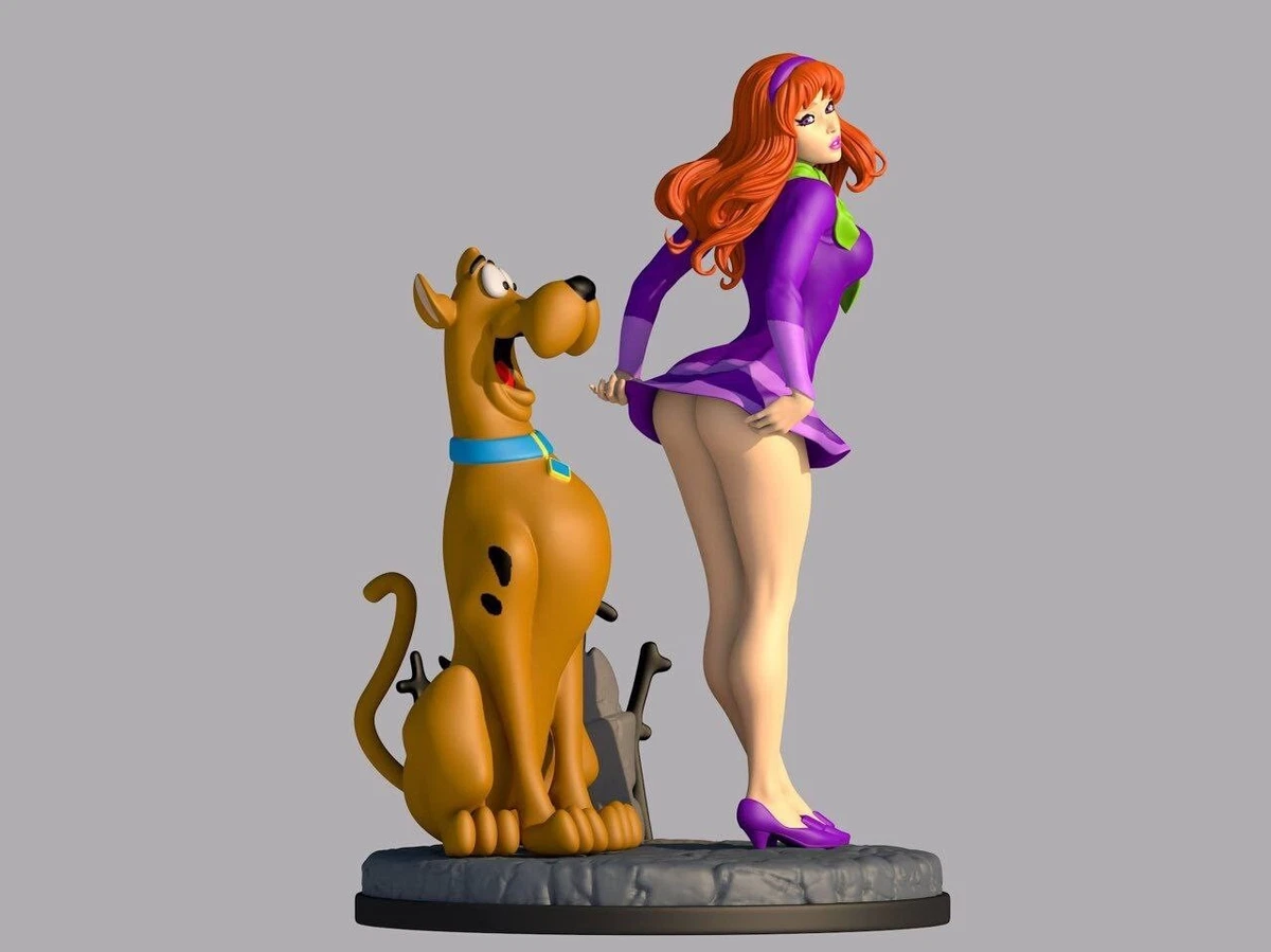 Daphne & Scooby hot sexy statue resin 110 unpainted | eBay