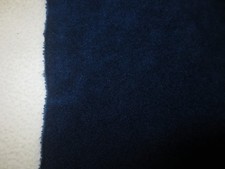 2290.  NAVY BLUE FLEECE-TYPE Apparel or Craft FABRIC - 44" x 2 Yds.