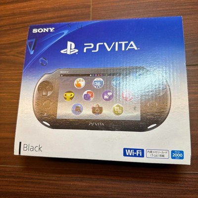 PSVita 2000 Body Black 1845 From Japan