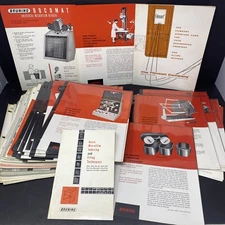 Great Collection Bruning Advertising Pages Lot: Microfilm Camera Film Ads 120+pc