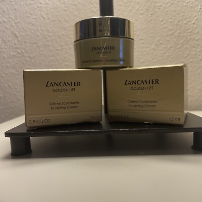 Lancaster Golden Lift Sculpting Cream 2x15 ml Anti Aging Luxus Creme Travel 