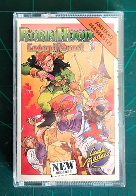  Super RAR!  Robin Hood Legend Quest CodeMasters 3754 Amstrad CPC 464