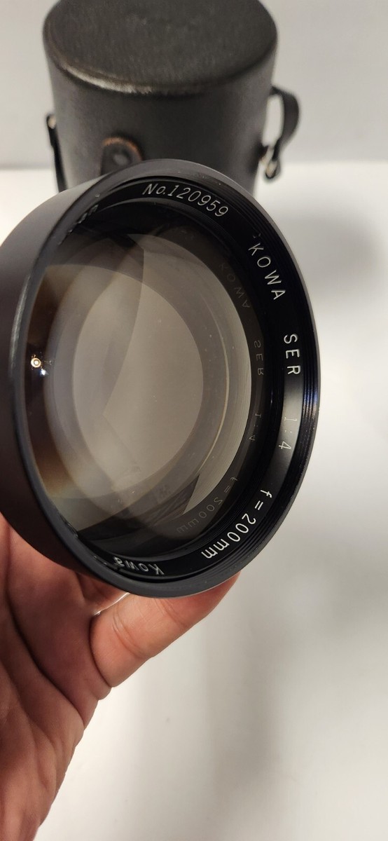 Kowa SER 200mm f4 Extremely Rare Telephoto Zoom Lens | eBay Kowa SER 200mm f4 Extremely Rare Telephoto Zoom Lens | eBay