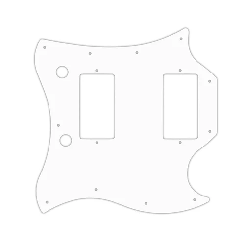 Pickguard For Gibson 17-18 Modern SG Standard white red white