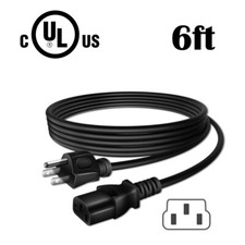 6ft UL AC Power Cord Cable For JBL LSR308 LSR306 LSR305 Powered Monitor Speaker