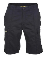 Mens Cargo Combat Shorts by SITE KING Black Navy or Khaki - SHORT WORK TROUSERS