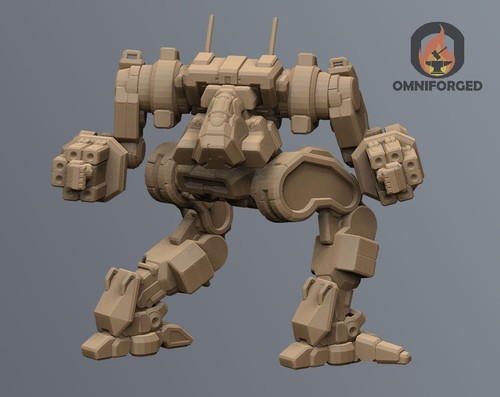 Miniature Dragonfly Mini Viper Prime - Mécha Compatible Avec Le Jeu Battletech / Mechwarrior