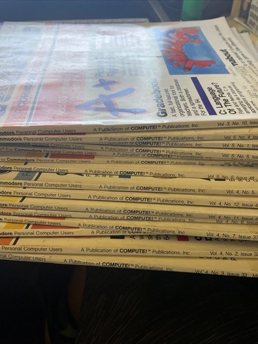 COMPUTE’S MAGAZINE LOT EXCELLENT CONDITION (16 TOTAL 85-87) - Foto 2 di 2