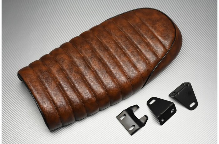 Selle Cafe Racer custom de 52 cm aux finitions main