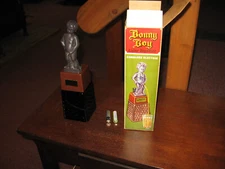 WORKING True Bonny Boy 16 oz Liquor Dispenser MCM Barware Man cave Retro