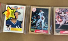 1987 Topps Baseball Rack Pack AS Mgr Howser RC Winfield Top Smith? Clemens?