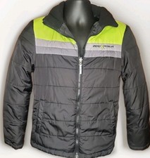 Official Zero Posur Brand Boy's Black Lightweight Puffer Jacket Size Large 14/16