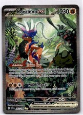 Koraidon ex 247/198 Special Illustration Rare Scarlet & Violet Pokemon Holo NM on eBay