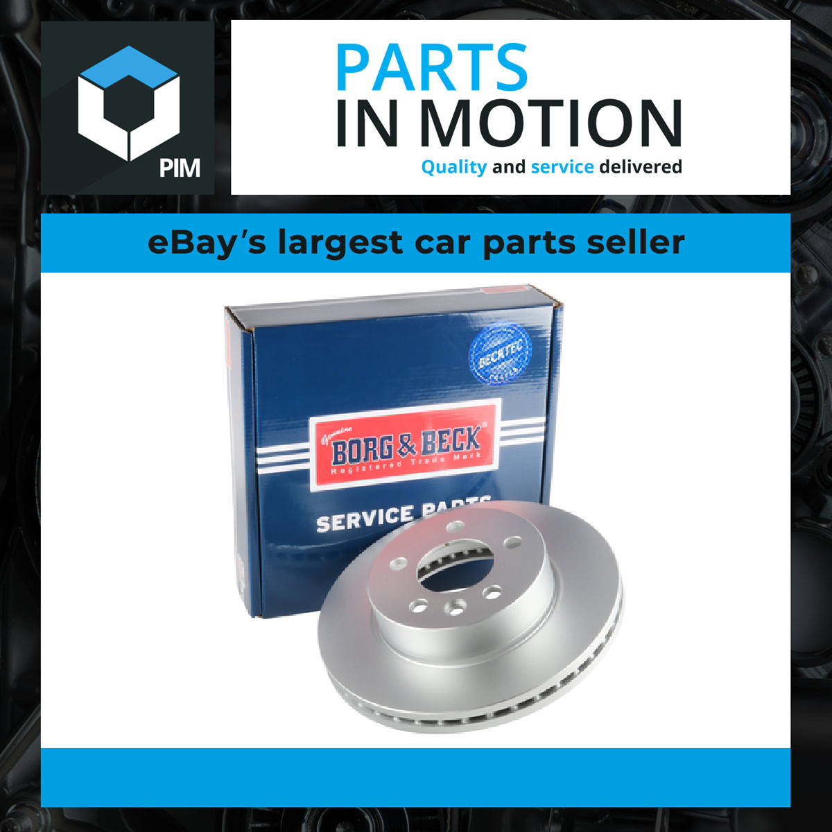2x Brake Discs Pair Vented Front 303mm BBD6185S Borg & Beck Set 2N0615301A New
