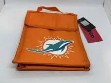 Miami Dolphins Lunch Bag NFL EXCLUSIVE FOCO  -  Brand New