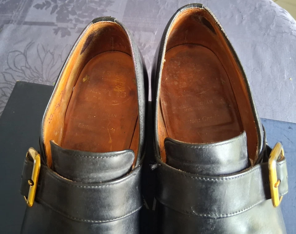 CHAUSSURE CHURCH'S A BOUCLE "WESTBURY" CUIR noir 41,5  75G - Photo 4/4