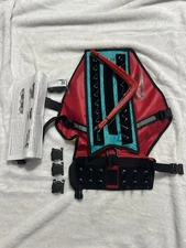 CoyoteVest Spiked Dog Harness and Reflective Vest Royal Blue, Sizes S/M New