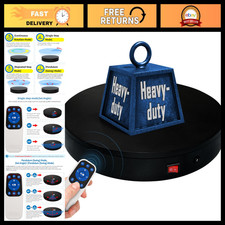 Motorized Electric Turntable Display Stand - 360 Rotating Platform for Photogra