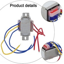 Nylon Flame Retardant Electric Power Transformer Input 220V Output Options