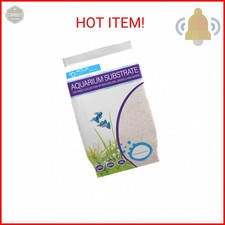 Aqua Natural Sugar White Sand 10lb Substrate for aquascaping, Aquariums, vivariu