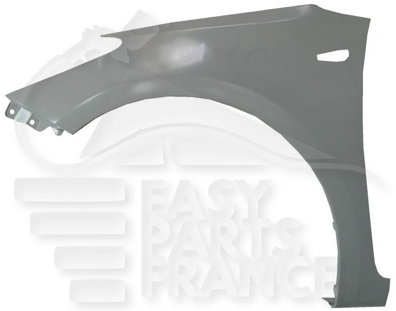 Aile avant gauche Kia Cerato 2004-2013 carrosserie avec emplacement feu clignotant