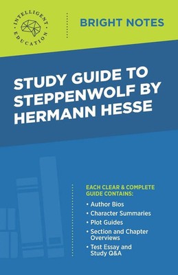 Intelligent Education | Study Guide to Steppenwolf by Hermann Hesse | Buch