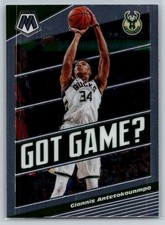 2019-20 Panini Mosaic #25 Giannis Antetokounmpo Got Game?