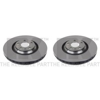 2X NK Bremsscheiben 340Mm BelÜFtet Vorne Passend FüR Audi TT | 2047162