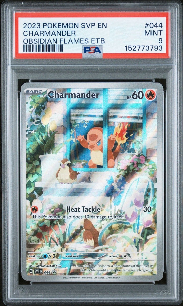 044 pokemon card Charmander - 044 (Pokemon Center Exclusive) 044 Sv: Scarlet & Violet Promo  Cards Holo for sale online