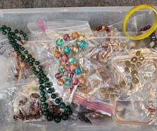 Jewelry Wearable Fall Lot 5 Lbs Necklaces Bracelets Earrings Reseller 816