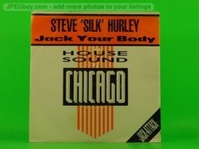 HURLEY,STEVE 'SILK' JACK YOUR BODY (PICTURE SLEEVE) (137) 7" DJ INTERNATIONAL