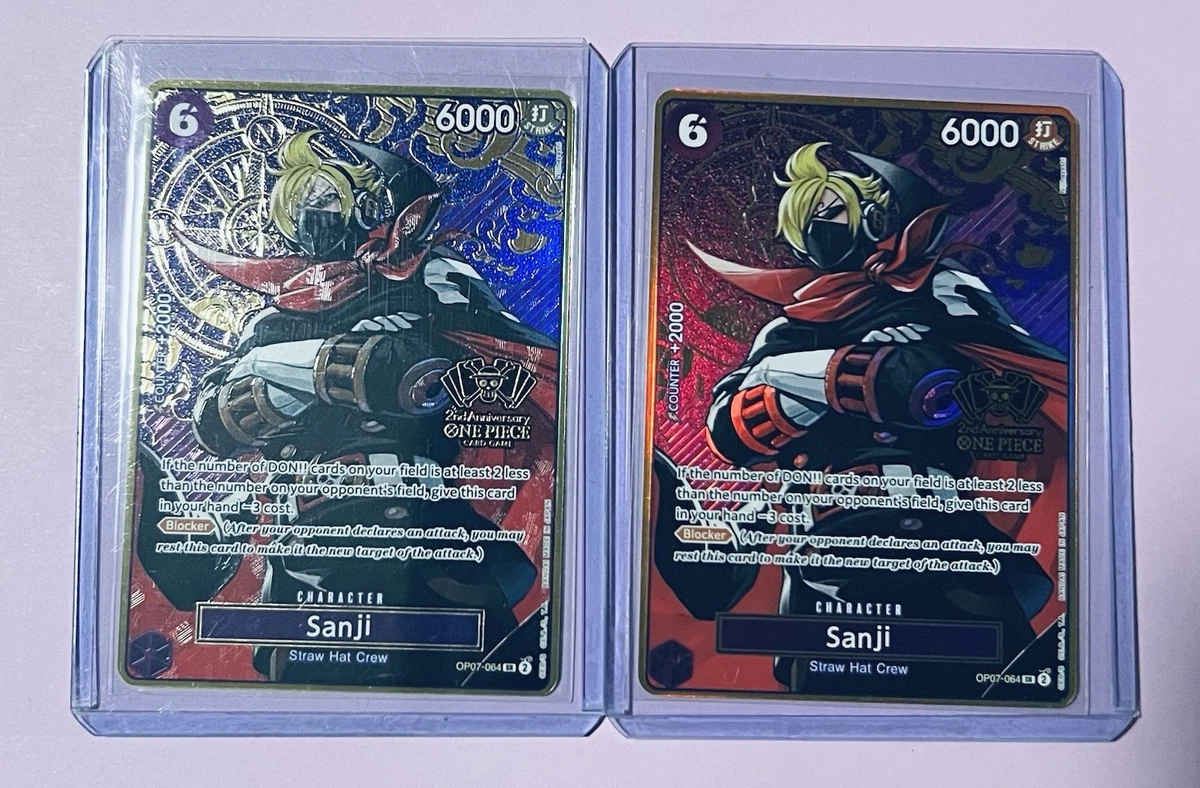 Sanji OP07-064 One Piece Promotion Cards for sale | eBay