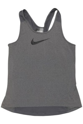 Nike Pro Top Damen Trägertop Tanktop Unterhemd Gr. L Grau #nnjpo4v