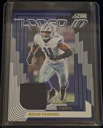 Micah Parsons #41 2025 Panini Score Zoned in Jersey card