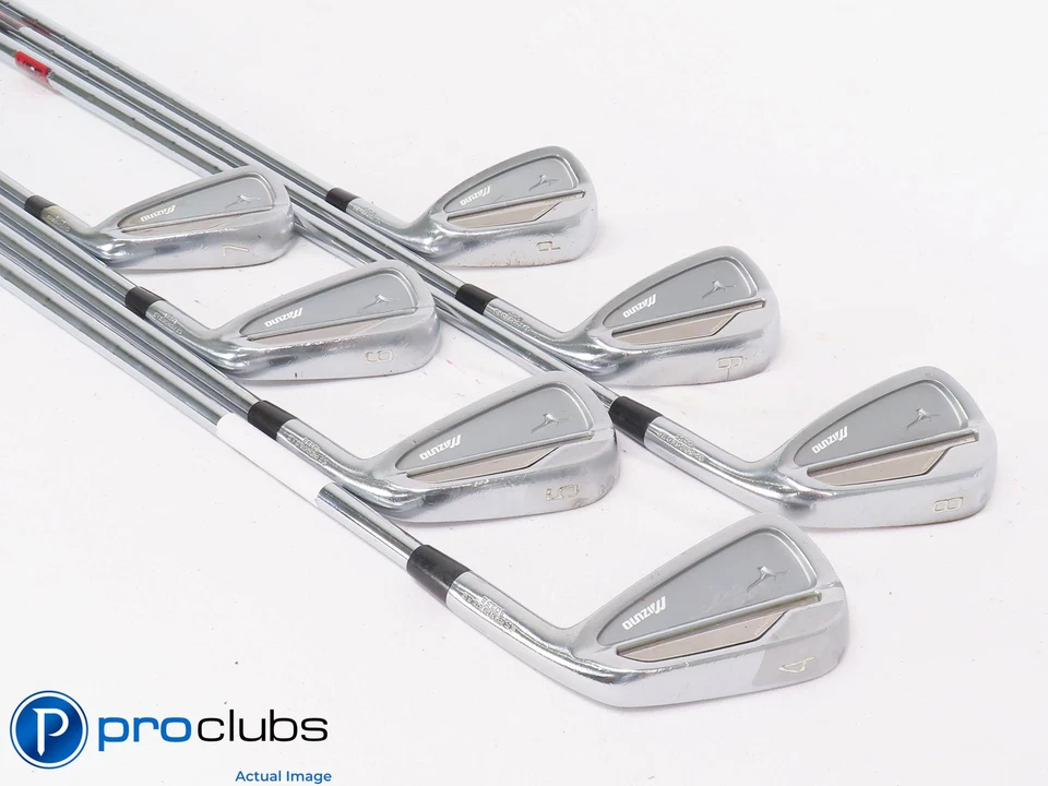 Mizuno MP-18 MMC Titanium 4-PW IRON SET - KBS Tour 120 Stiff Flex +1/2" 447999 - Image 2 of 4
