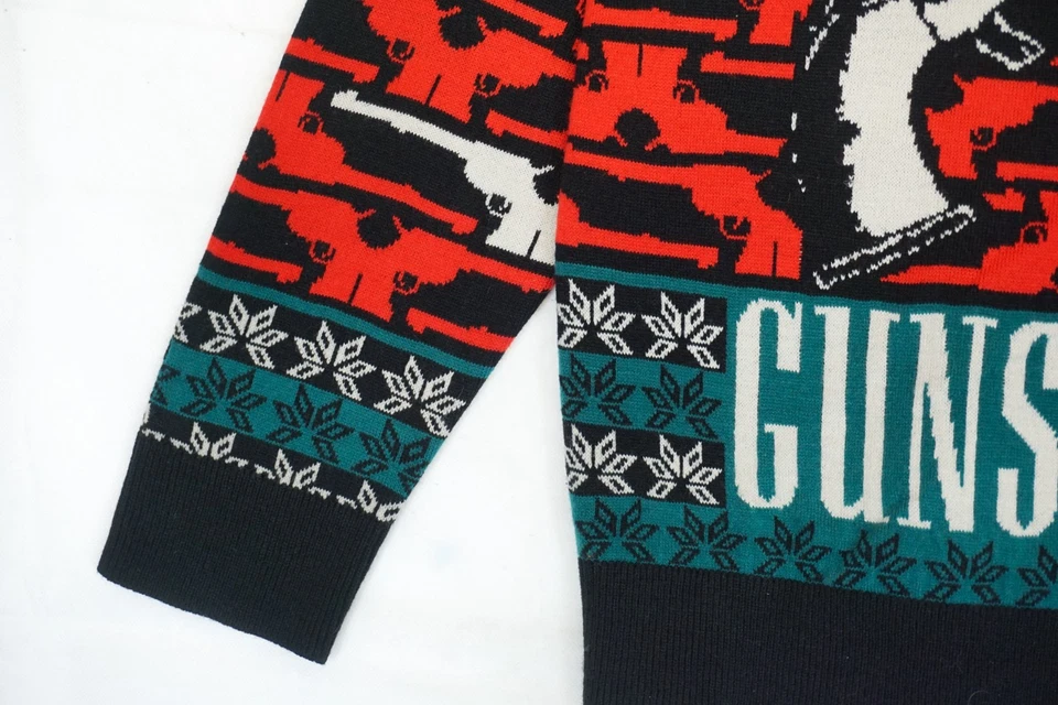Suéter de Navidad Guns n Roses Merch gráfico para hombre 2XL Foto 2 de 4