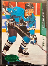 1993-94 Parkhurst Emerald Ice Gaetan Duchesne #456 San Jose Sharks