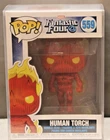 FUNKO POP MINT IN BOX #559 MARVEL FANTASTIC FOUR HUMAN TORCH