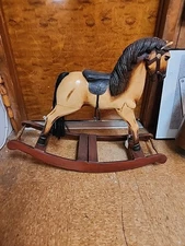 Salesman's Sample  Carousel Rocking Horse