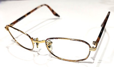 Ray Ban W2190 B L No Lenses Vintage Gold Metal Rectangle Sunglasses Frame USA WH