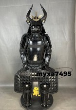 Japanese Armor Suit Wearable Samurai Yamamoto Kansuke Big Horns Black Customized