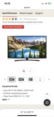 Lg Ultra HD Tv 4K (3840 2160)pixel - Bild 1 von 4