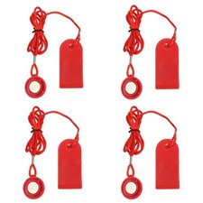 Pack of 4 Universal Treadmill Safety Key Magnet ,Compatible with Proform Wesl