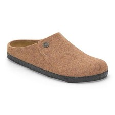Birkenstock Mens Zermatt Rivet Wool Felt Clogs In Tan UK 9 EU 43